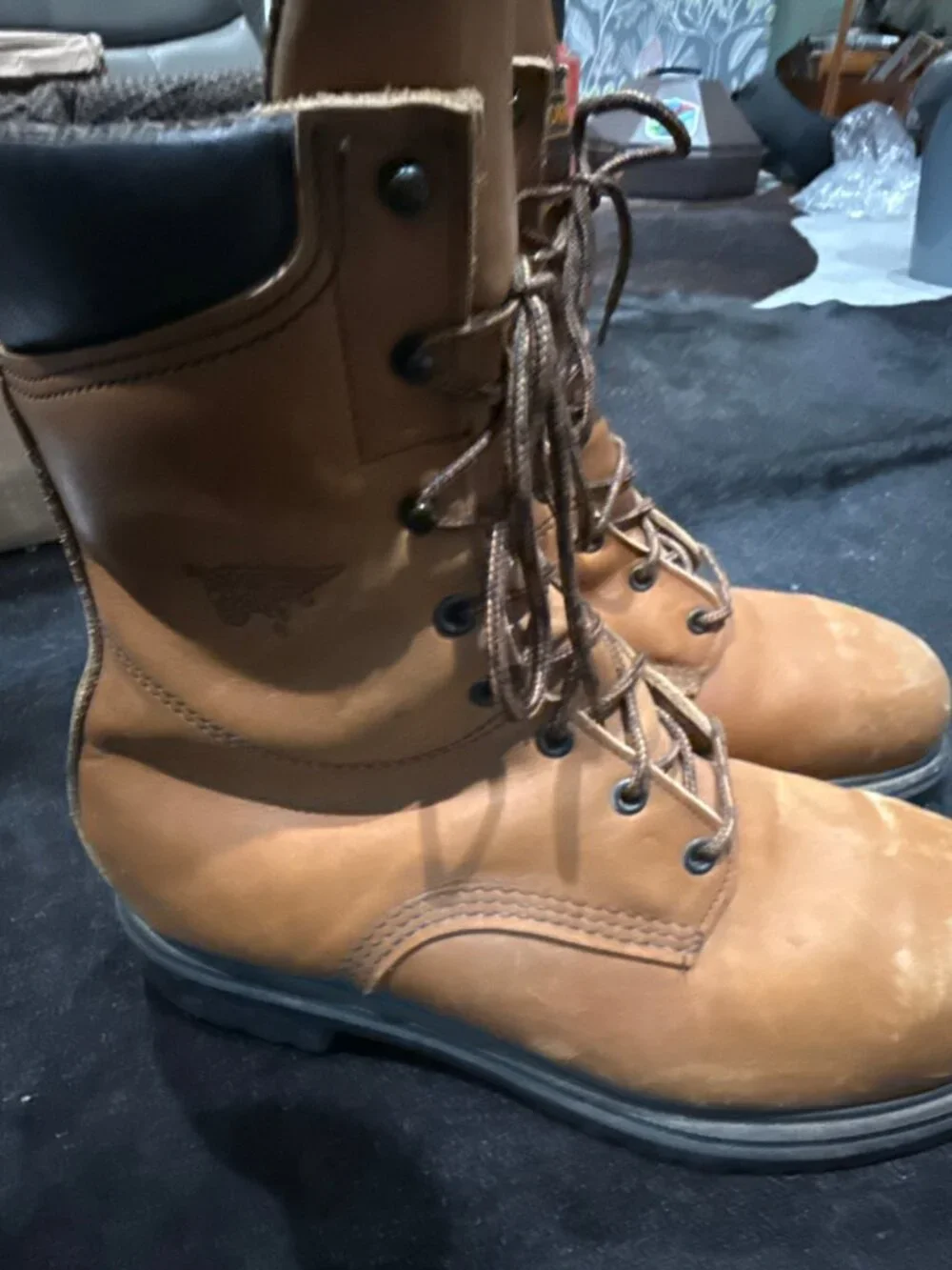 Rare Vintage Discontinued Red Wing Boots,Men's Size 9D, Gore Tex Insulated